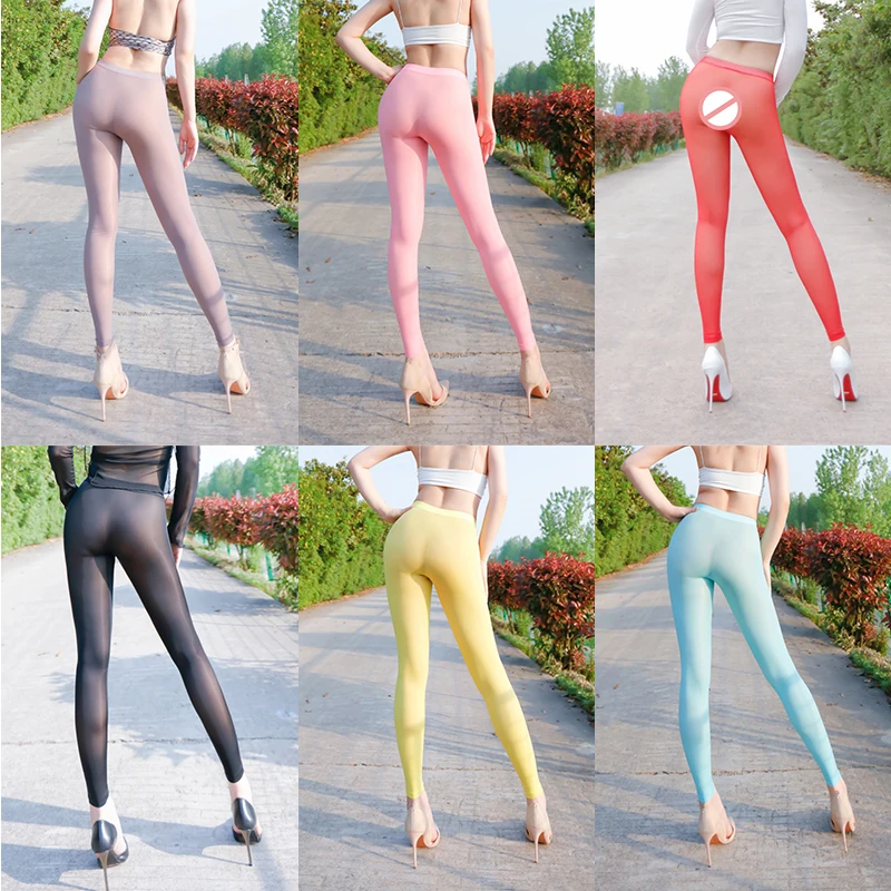 Sexy High Waist Slim Pants For Women Ice Silk Elastic Perspective Tight Fitness Shark Pants Breathable Stewardess Yoga Trousers
Sexy High Waist Slim Pants For Women Ice Silk Elastic Perspective Tight Fitness Shark Pants Breathable Stewardess Yoga Trousers