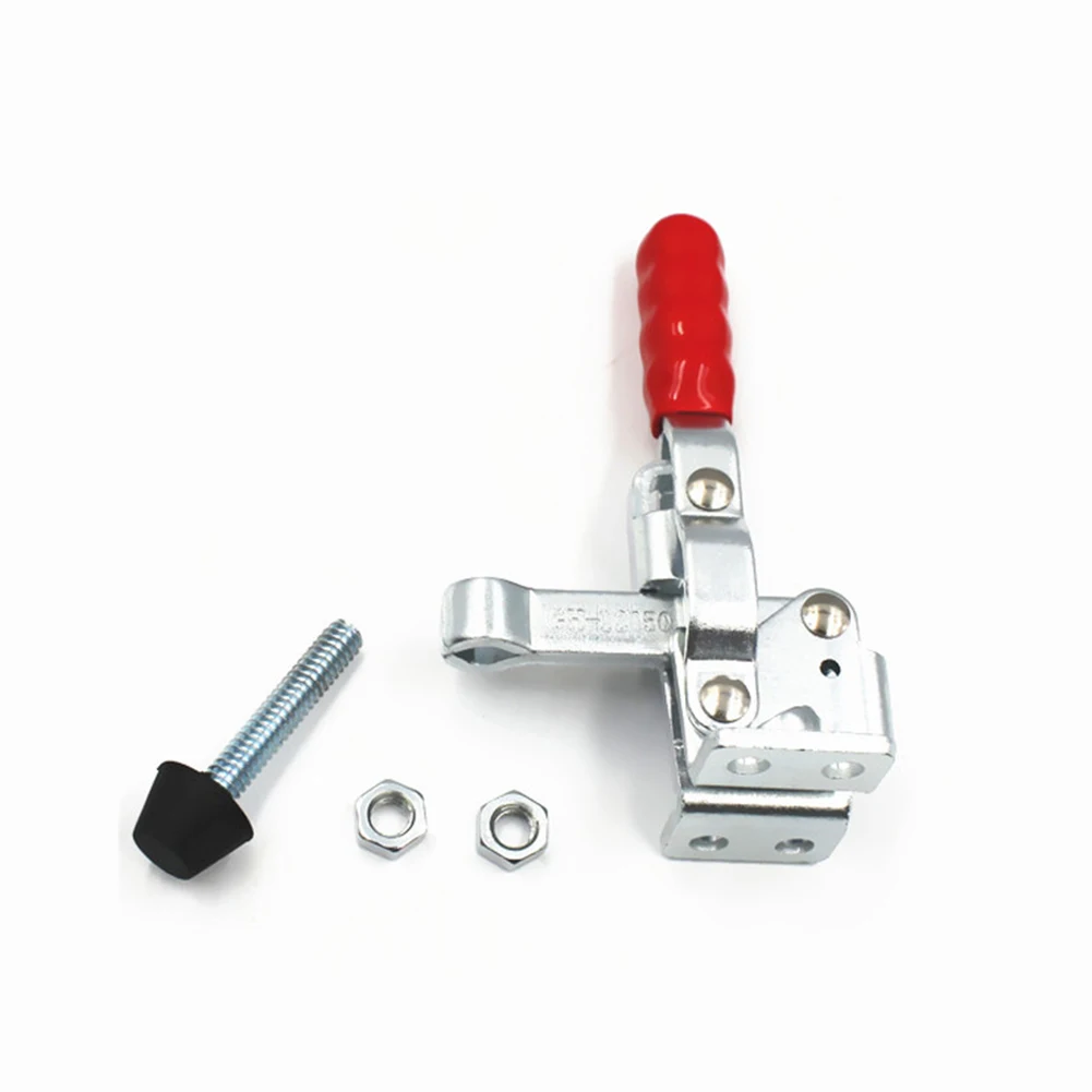 GH-12050 Toggle Clamp Quick Release Tool Fixture Toggle Clamp Clamping Force 91Kg 200lbs Heavy Duty Woodworking Hand Clip Tool
GH-12050 Toggle Clamp Quick Release Tool Fixture Toggle Clamp Clamping Force 91Kg 200lbs Heavy Duty Woodworking Hand Clip Tool
