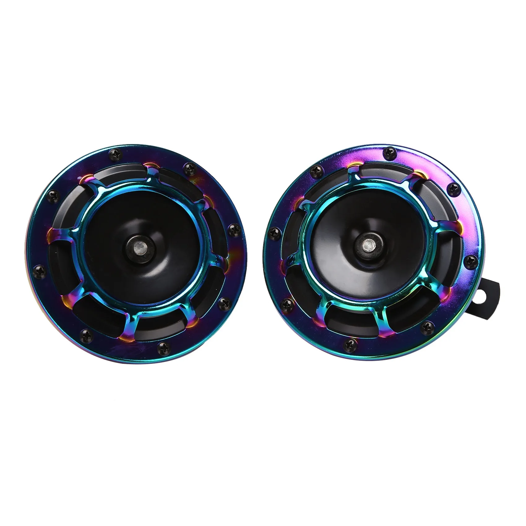 1 Pair 12V Multicolor Supertone Dual Car / Motorcycle Grille Horn Compact Super Tone Loud Blast Stainless Steel Horn
1 Pair 12V Multicolor Supertone Dual Car / Motorcycle Grille Horn Compact Super Tone Loud Blast Stainless Steel Horn