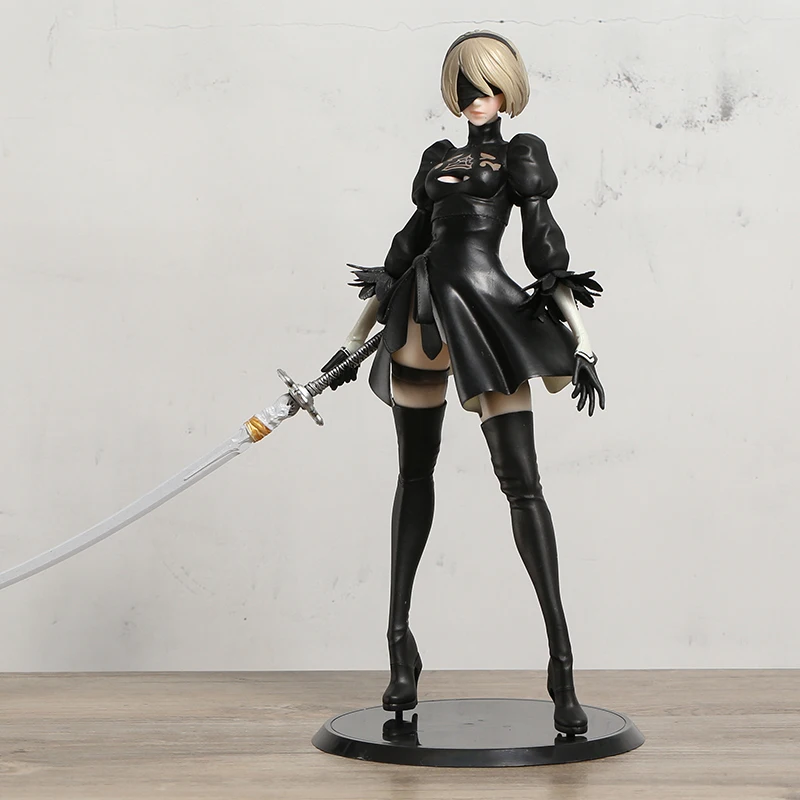 NieR Automata 2B YoRHa No.2 Тип B фигурка модель настольные украшения Коллекционная модель игрушка подарок 27 см
NieR Automata 2B YoRHa No.2 Тип B фигурка модель настольные украшения Коллекционная модель игрушка подарок 27 см