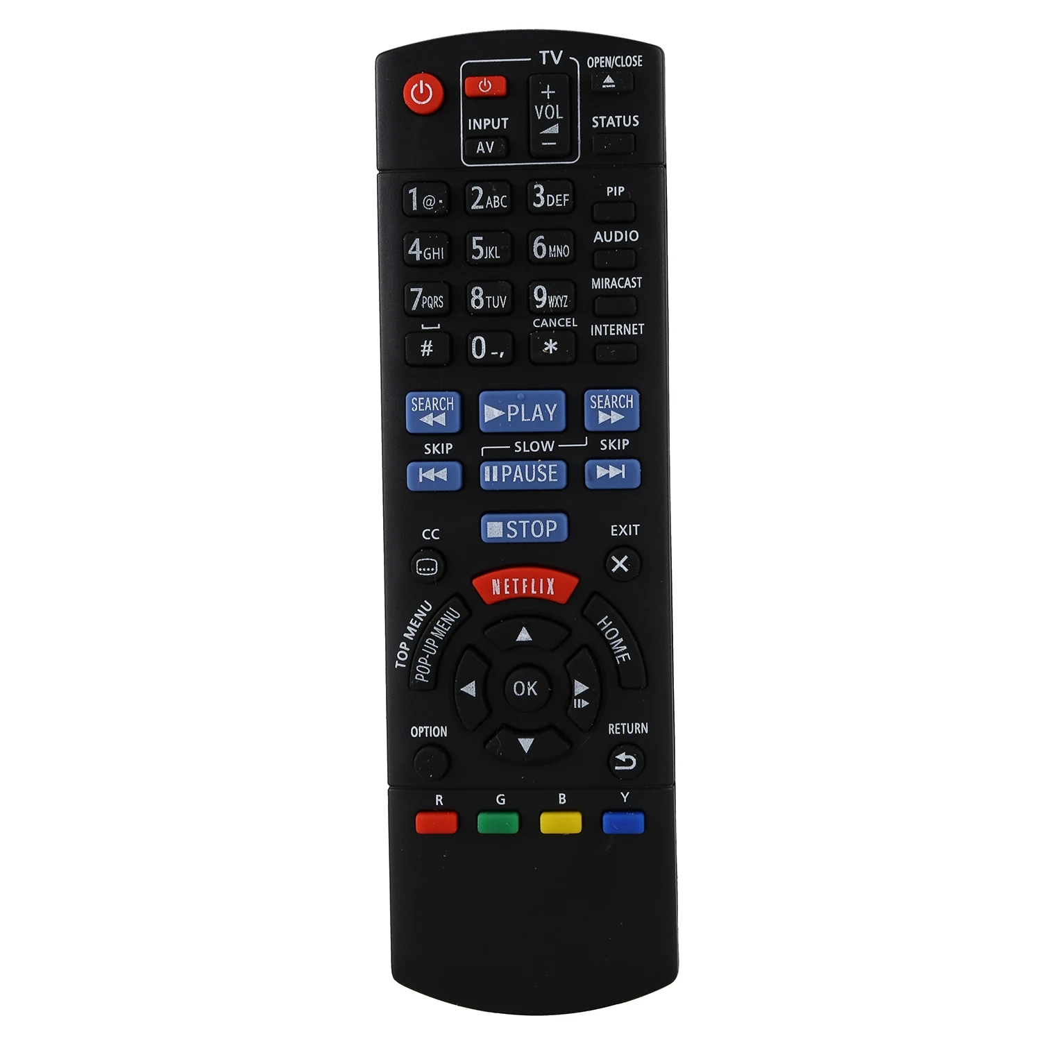 

For Panasonic Player DMP-BD75 DMP-BD755 BLU-RAY DVD Player Remote PBD-957 Control