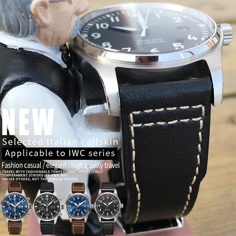 Ремешок для часов из натуральной кожи, браслет для IWC с хронографом и надписью «Mark Pilot», аксессуары для часов, португальский браслет, 20 мм 21 мм
Ремешок для часов из натуральной кожи, браслет для IWC с хронографом и надписью «Mark Pilot», аксессуары для часов, португальский браслет, 20 мм 21 мм