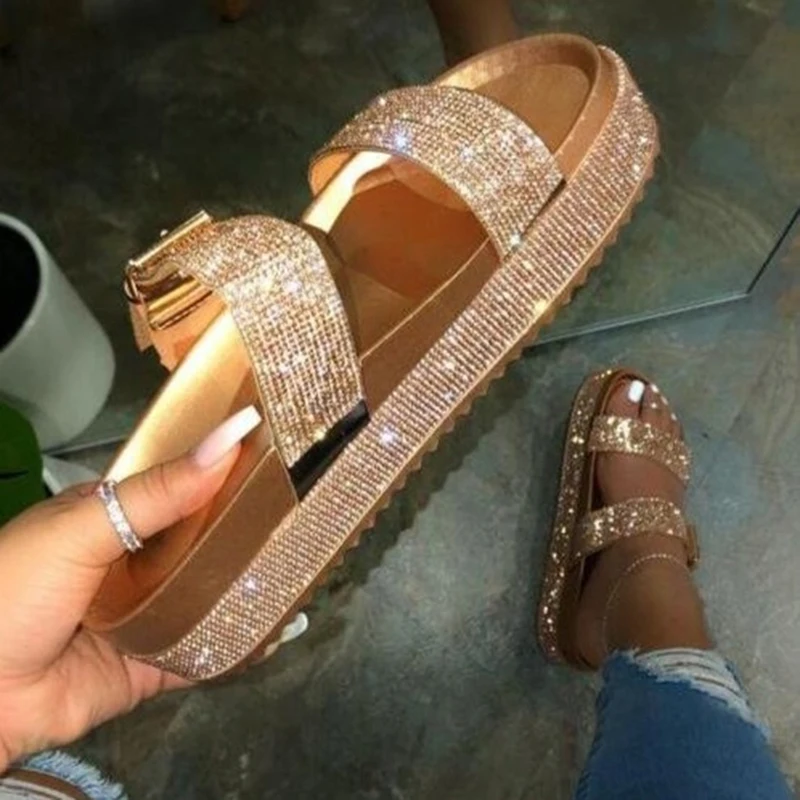 Summer Women's Shoes Gladiator Sandals Women 2022 Platform Sandals Fashion Buckle Ladies Slippers Thick Sole Femmes Sandales
Summer Women's Shoes Gladiator Sandals Women 2022 Platform Sandals Fashion Buckle Ladies Slippers Thick Sole Femmes Sandales