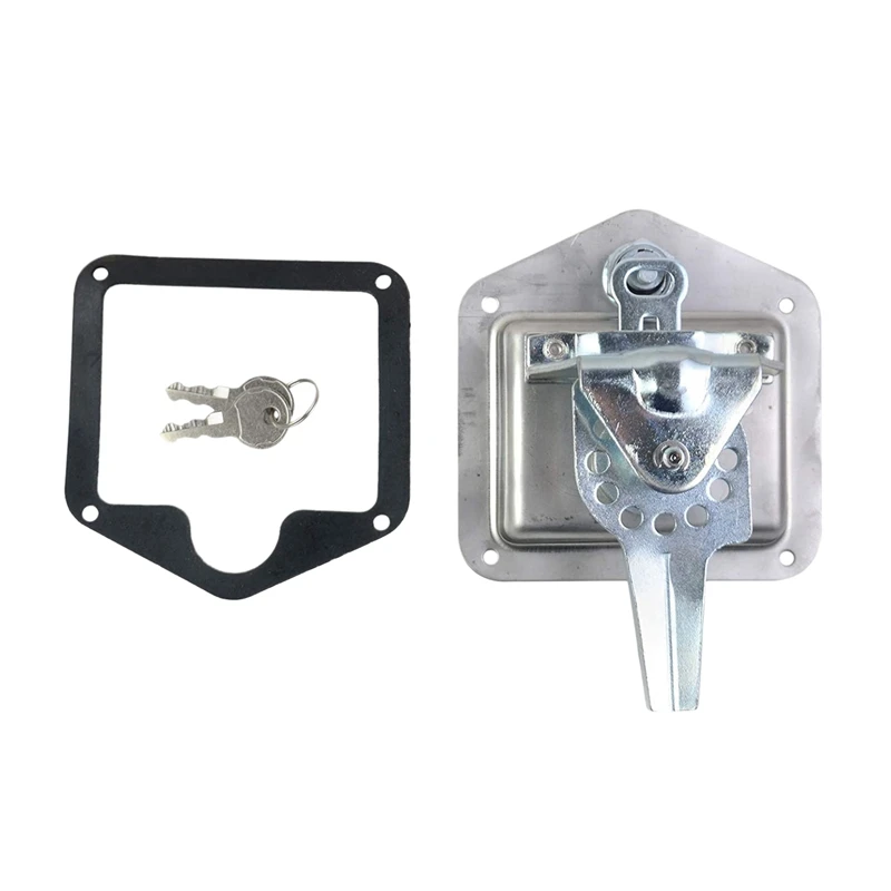 Stainless Door Lock Trailer Toolbox RV Handle Latch Embedded Panel Lock Equipped with 2 Keys for RV Engineering Vehicles
Stainless Door Lock Trailer Toolbox RV Handle Latch Embedded Panel Lock Equipped with 2 Keys for RV Engineering Vehicles