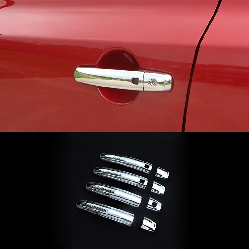 Car Accessories for Suzuki Vitara 2015 2016 2017 2018 Chrome Car Door Handles Cover Trim Side Door Handle Cover with Smart Holes
Car Accessories for Suzuki Vitara 2015 2016 2017 2018 Chrome Car Door Handles Cover Trim Side Door Handle Cover with Smart Holes