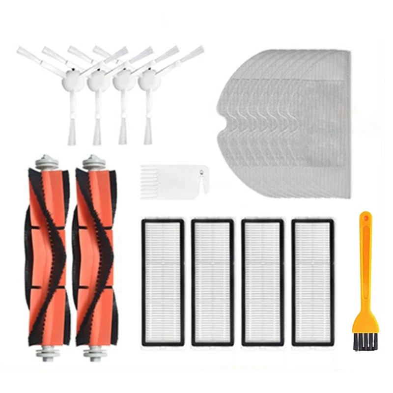 Запчасти для робота-пылесоса Xiaomi Mijia 1C STYTJ01ZHM, основная боковая щетка, фильтр НЕРА, сменная ткань для швабры
Запчасти для робота-пылесоса Xiaomi Mijia 1C STYTJ01ZHM, основная боковая щетка, фильтр НЕРА, сменная ткань для швабры