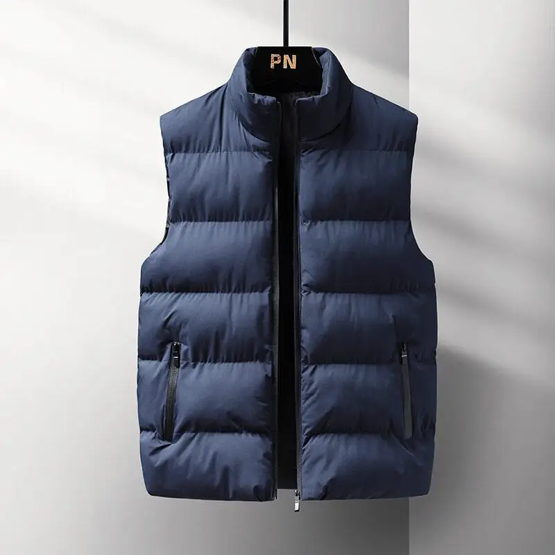 Men's Winter Vest Vest Sleeveless Cotton Jacket Casual Flexible Warm Winter Jacket
Men's Winter Vest Vest Sleeveless Cotton Jacket Casual Flexible Warm Winter Jacket