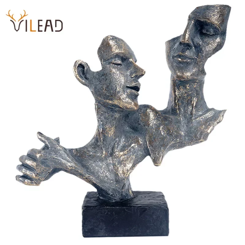 VILEAD Resin Abstract Couple Statue Vintage Romantic Lovers Figurines Living Room Decoration Nordic Home Decor Desk Accessories
VILEAD Resin Abstract Couple Statue Vintage Romantic Lovers Figurines Living Room Decoration Nordic Home Decor Desk Accessories