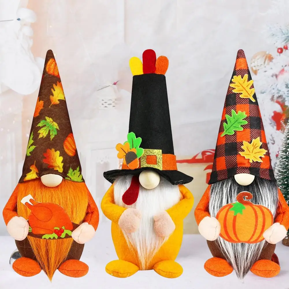 Handmade Pretty Harvest Festival Faceless Doll Ornament Wide Application Thanksgiving Ornament Eco-friendly for Holiday
Handmade Pretty Harvest Festival Faceless Doll Ornament Wide Application Thanksgiving Ornament Eco-friendly for Holiday