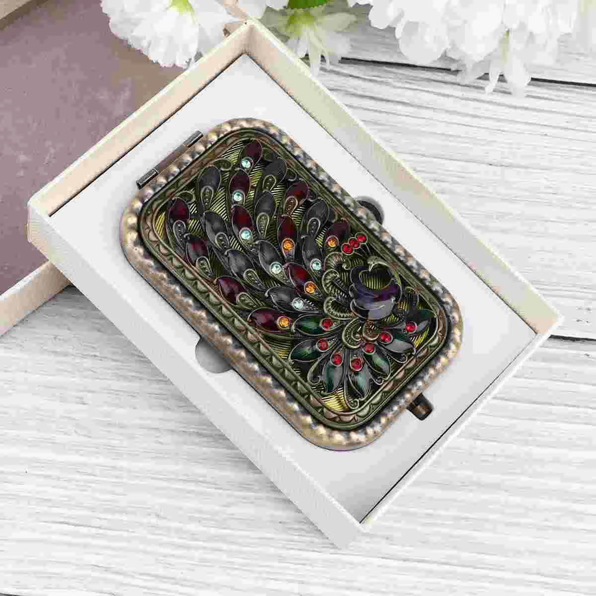 Mirror Compact Makeup Vintage Pocket Purse Foldable Double Mini Women Vanity Portable Side Travel Handheld Purses Mirrors
Mirror Compact Makeup Vintage Pocket Purse Foldable Double Mini Women Vanity Portable Side Travel Handheld Purses Mirrors
