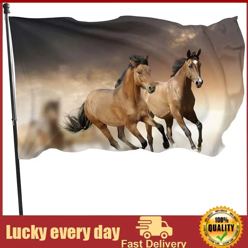Flags Polyester Light Flag with Vivid Color with Two Metal Grommets Durable Colorfast Banner Running Horse for Indoor Outdoor
Flags Polyester Light Flag with Vivid Color with Two Metal Grommets Durable Colorfast Banner Running Horse for Indoor Outdoor