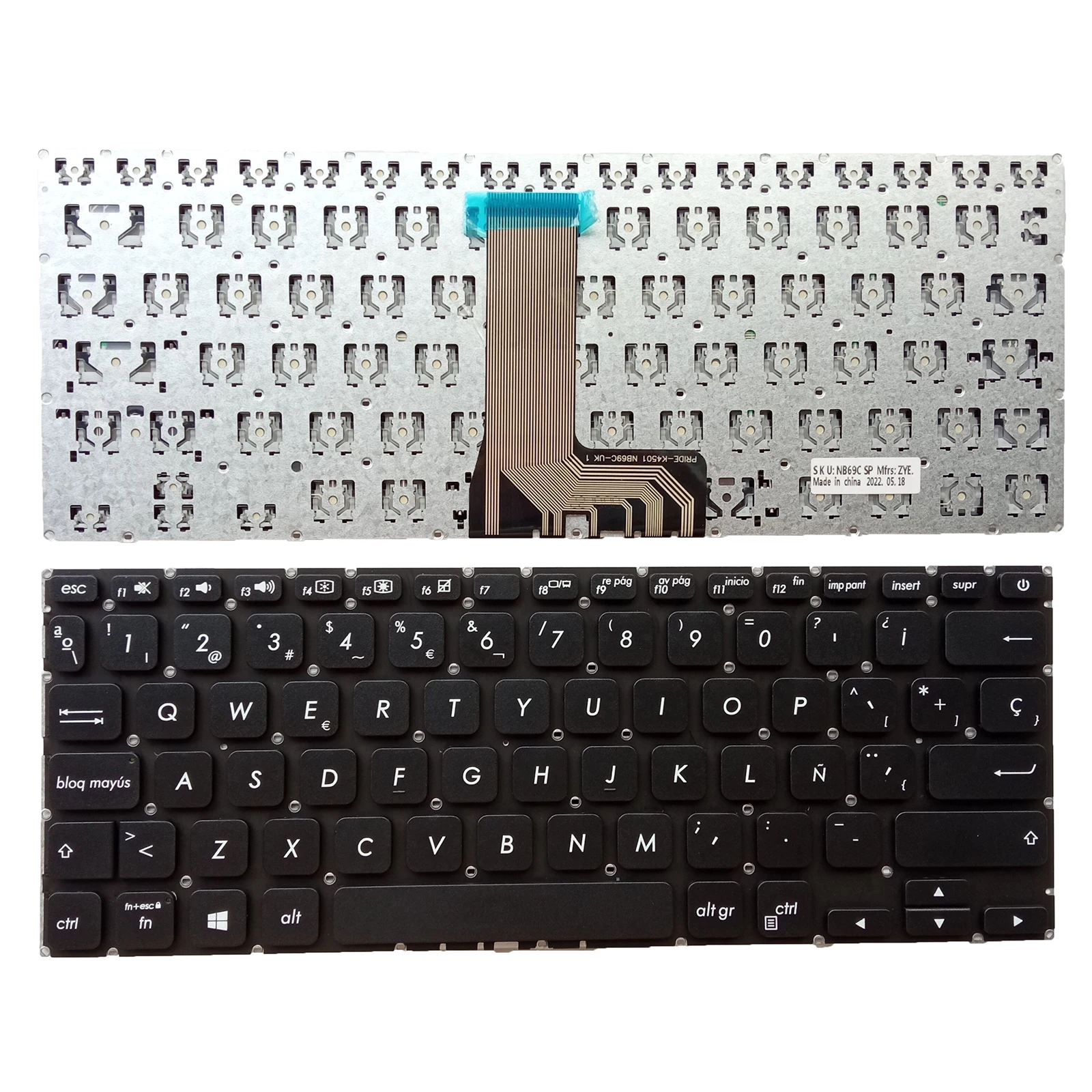 Новинка, клавиатура SP для Asus VivoBook 14 X412F X412FA X412FL X412U X412UA X412UB X412UF
Новинка, клавиатура SP для Asus VivoBook 14 X412F X412FA X412FL X412U X412UA X412UB X412UF