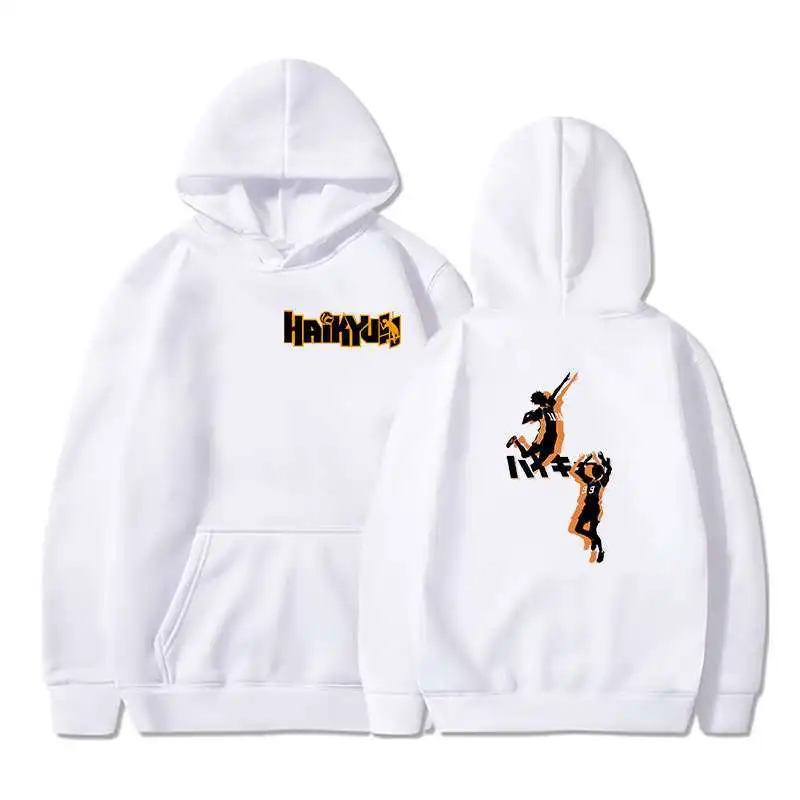 2022 Japanese Anime Haikyuu Hoodies Men Harajuku Fly High Graphic Sweatshirts Man Harajuku Streetwear Unisex Tops
2022 Japanese Anime Haikyuu Hoodies Men Harajuku Fly High Graphic Sweatshirts Man Harajuku Streetwear Unisex Tops