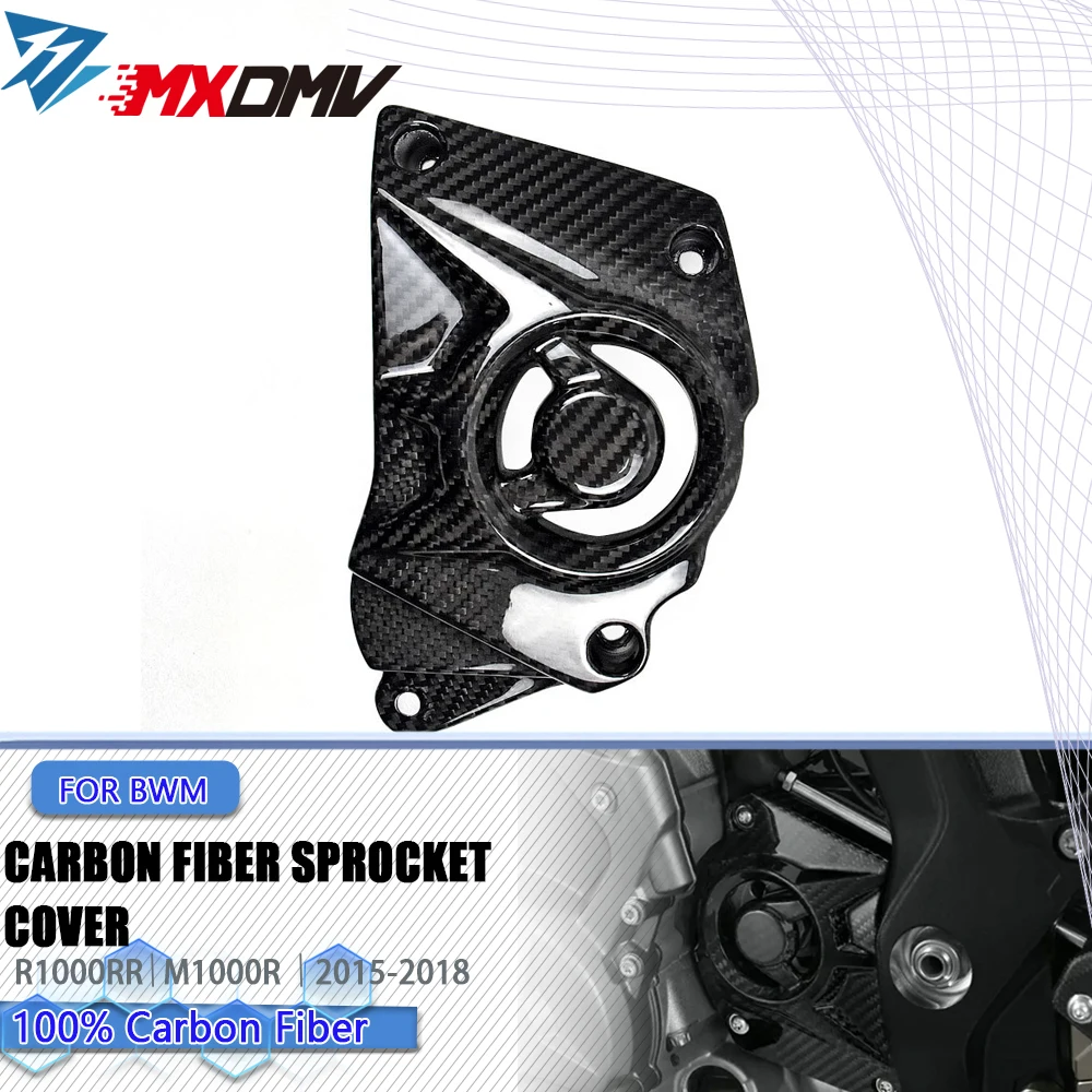 Motorcycle Sprocket Cover 100% 3K Full Pure Carbon Fiber for BMW S1000RR 2015-2018 S1000XR 2015 - 2019
Motorcycle Sprocket Cover 100% 3K Full Pure Carbon Fiber for BMW S1000RR 2015-2018 S1000XR 2015 - 2019