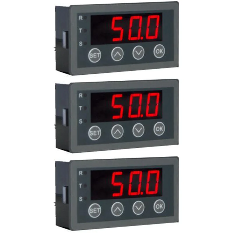3X Digital Display Meter 0-10V 0-20MA 2-10V 4-20MA Analog Input Display Table Digital Display Head with RS485 Version
3X Digital Display Meter 0-10V 0-20MA 2-10V 4-20MA Analog Input Display Table Digital Display Head with RS485 Version