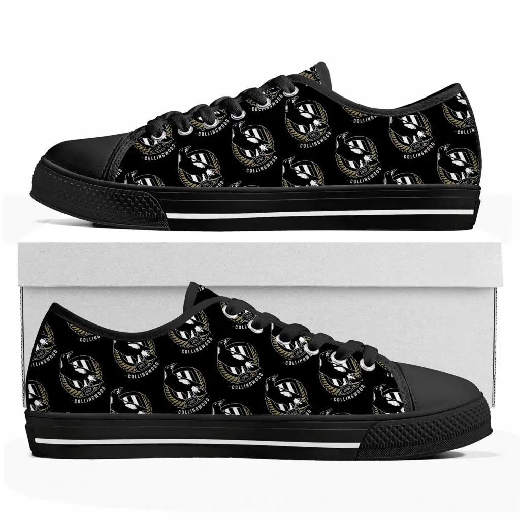 Collingwood Magpies Australian Football Low Top Sneakers Mens Womens Teenager Canvas High Quality Sneaker Casual Custom Made DIY
Collingwood Magpies Australian Football Low Top Sneakers Mens Womens Teenager Canvas High Quality Sneaker Casual Custom Made DIY