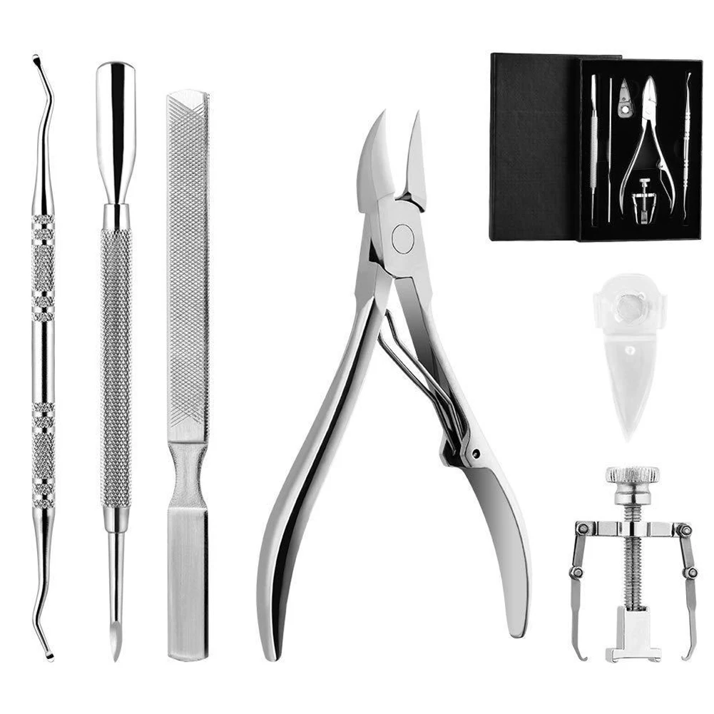 Set Foot Care Pedicure Fixer Corrector Manicure For Ingrown Trimmer Cutter Dead Skin Toe Cuticle Remover Kit Nail Clipper Tool
Set Foot Care Pedicure Fixer Corrector Manicure For Ingrown Trimmer Cutter Dead Skin Toe Cuticle Remover Kit Nail Clipper Tool