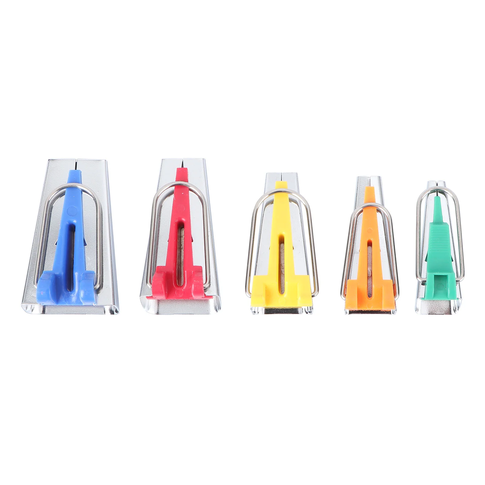 5PCS Bias Tape Maker Set Fabric Bias Tape Maker Tools DIY Sewing Bias Tape Makers 5 Sizes 6MM 9MM 12MM 18MM And accessories
5PCS Bias Tape Maker Set Fabric Bias Tape Maker Tools DIY Sewing Bias Tape Makers 5 Sizes 6MM 9MM 12MM 18MM And accessories