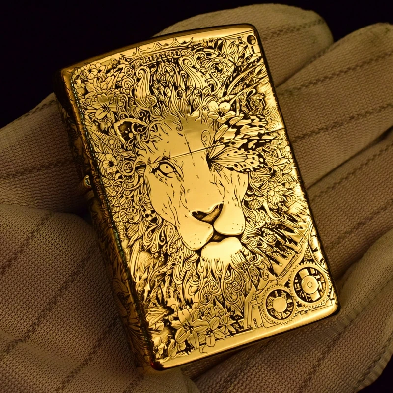 Новинка, зажигалка Zorro «Волшебный лев» из чистой меди, оригинальная креативная ветрозащитная Зажигалка для шлифовального круга, подарок дл... 
Новинка, зажигалка Zorro «Волшебный лев» из чистой меди, оригинальная креативная ветрозащитная Зажигалка для шлифовального круга, подарок дл...