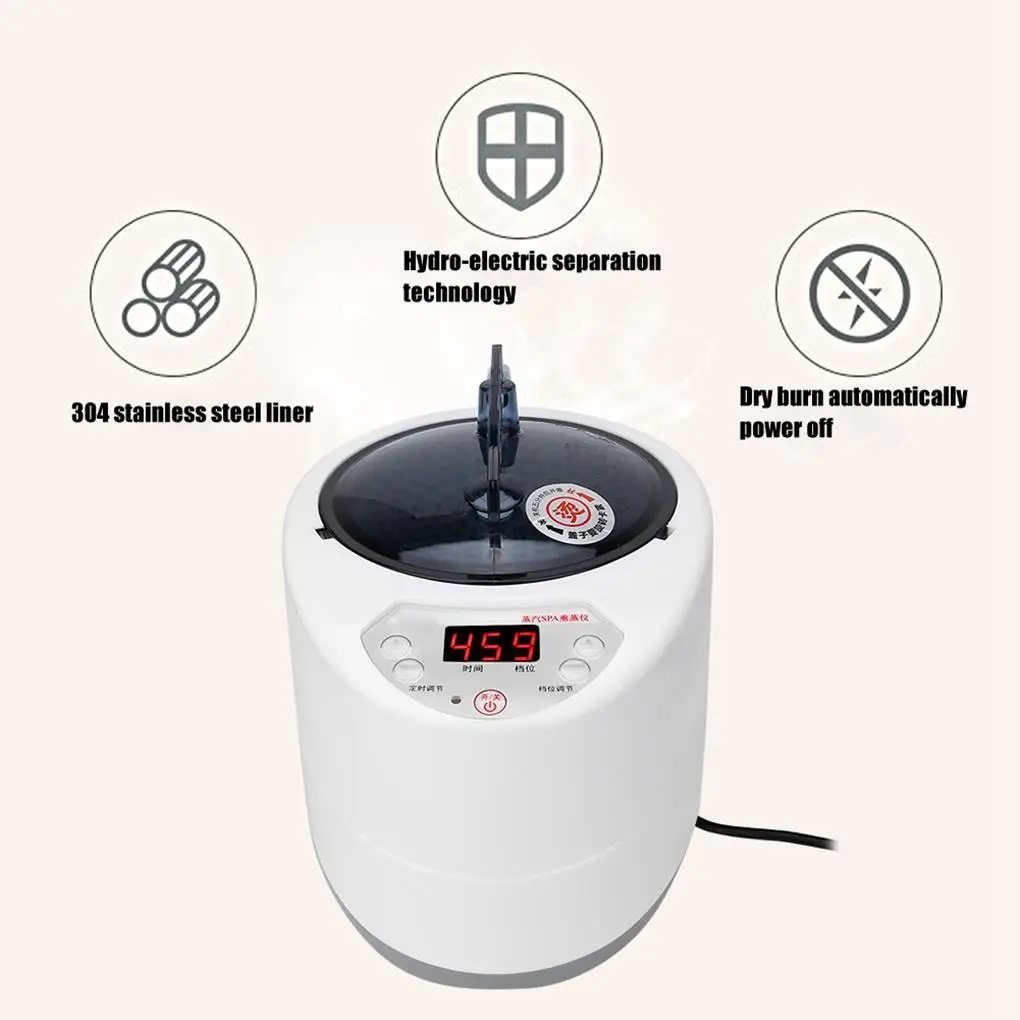 2000W 2L Foot Barrel Home Sauna Steamer Fumigation Machine Therapy with Remote Control AU Plug 220V
2000W 2L Foot Barrel Home Sauna Steamer Fumigation Machine Therapy with Remote Control AU Plug 220V