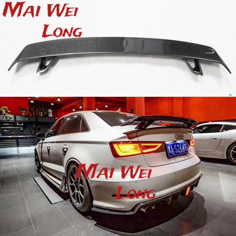 Car Style For Audi A3 A4 A5 A6 A7 TT R8 Sedan Spoiler A3 S3 Carbon Fiber Rear Spoiler Trunk Wing Glass Black Finish 2017-2017
Car Style For Audi A3 A4 A5 A6 A7 TT R8 Sedan Spoiler A3 S3 Carbon Fiber Rear Spoiler Trunk Wing Glass Black Finish 2017-2017