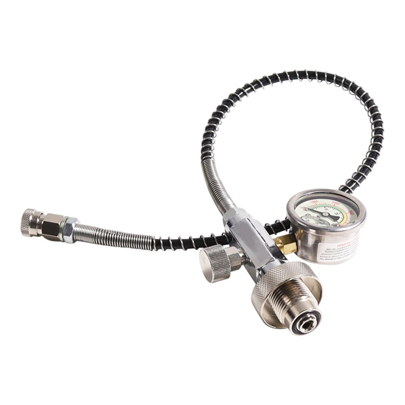 Upgrade 24Inch HPA Fill Station Charging Adaptor Adaptor From Scuba Tank W/Din 232/300Bar Connector For PCP Air Refill
Upgrade 24Inch HPA Fill Station Charging Adaptor Adaptor From Scuba Tank W/Din 232/300Bar Connector For PCP Air Refill
