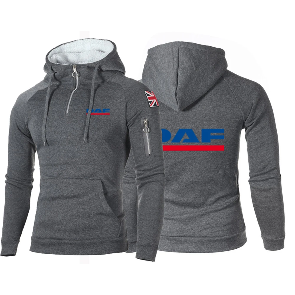 2022 New DAF Truck Logo Printing Men's Hoodies Casual Sports Half Zipper Design Spring Autumn Long-Sleeved Hooded Sweatshirt Top
2022 New DAF Truck Logo Printing Men's Hoodies Casual Sports Half Zipper Design Spring Autumn Long-Sleeved Hooded Sweatshirt Top