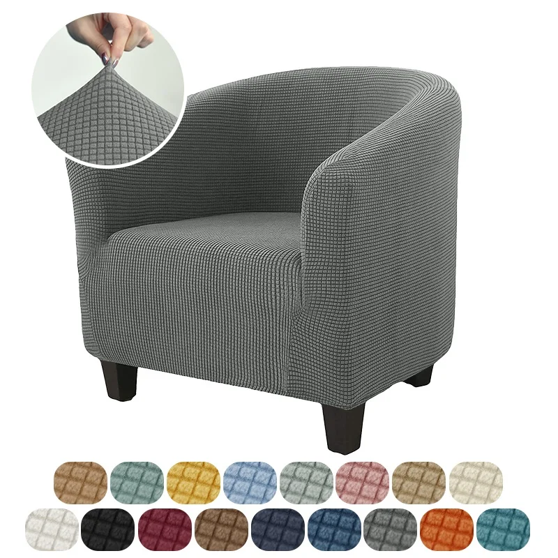 Solid Elastic Club Chair Cover Universal Stretch Bar Tub Club Chair Slipcover Living Room Single Sofa Couch Cover Hotel Bar
Solid Elastic Club Chair Cover Universal Stretch Bar Tub Club Chair Slipcover Living Room Single Sofa Couch Cover Hotel Bar