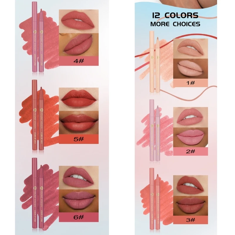 Long lasting Liquid Lip Liner Waterproof Long Wear Achieve Perfect Lip Shape Makeup Gift for Women Drop Shipping
Long lasting Liquid Lip Liner Waterproof Long Wear Achieve Perfect Lip Shape Makeup Gift for Women Drop Shipping