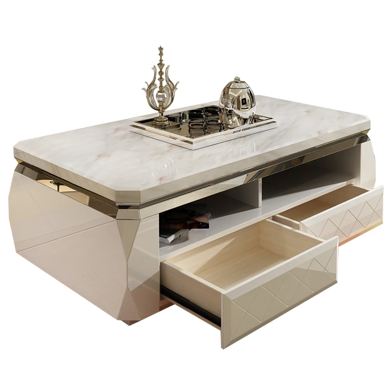 HXL Marble Coffee Table TV Cabinet Solid Wood Living Room Paint Storage Ideas Personality
HXL Marble Coffee Table TV Cabinet Solid Wood Living Room Paint Storage Ideas Personality