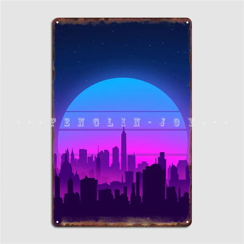 Vaporwave City Night Metal Plaque Poster Club Garage Club Decoration Wall Decor Tin Sign Poster
Vaporwave City Night Metal Plaque Poster Club Garage Club Decoration Wall Decor Tin Sign Poster