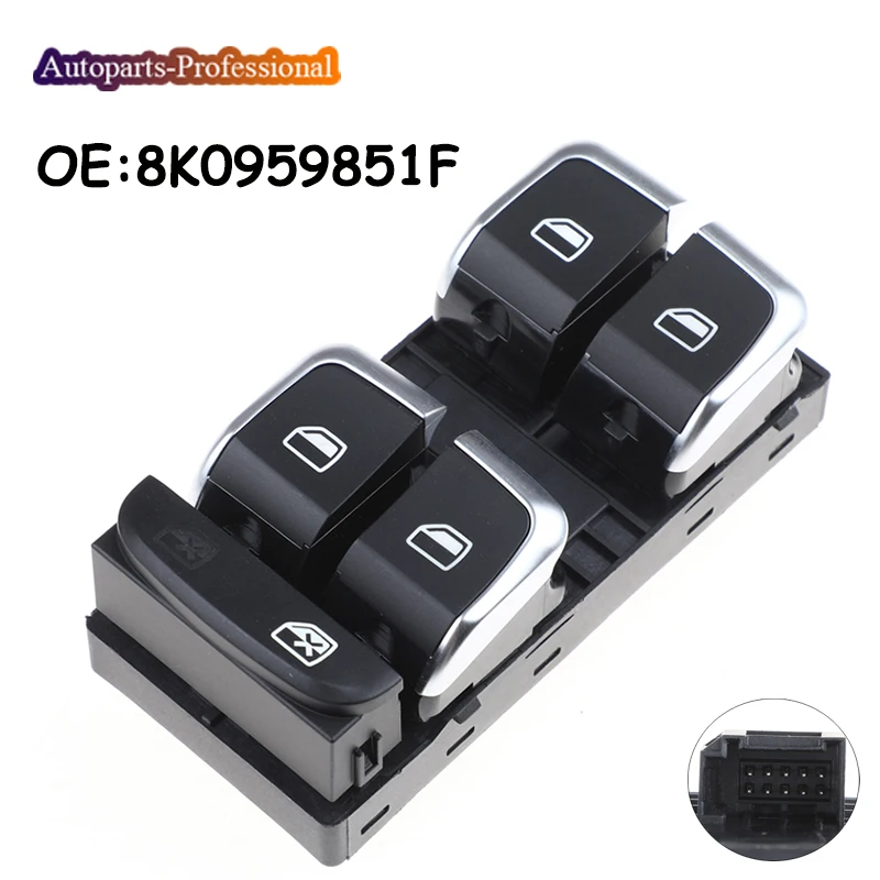 Кнопка переключения стеклоподъемника автомобиля для Audi RS5 Q5 8RA4 Allroad S4 B8 A5 S5 08-15 8K0959851F 8KD959851A 8K0959851D
Кнопка переключения стеклоподъемника автомобиля для Audi RS5 Q5 8RA4 Allroad S4 B8 A5 S5 08-15 8K0959851F 8KD959851A 8K0959851D