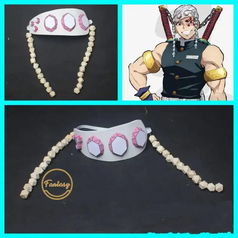 Uzui Tengen Demon Slayer Kimetsu No Yaiba Accessories Halloween Headwear Headband Cosplay Costumes Prop
Uzui Tengen Demon Slayer Kimetsu No Yaiba Accessories Halloween Headwear Headband Cosplay Costumes Prop