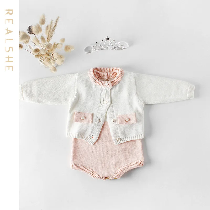 Baby Girl Clothes Set 2023 New Autumn Winter Long Sleeve Coat Romper Knitted Suits for Girl Clothing Newborn Baby Sets
Baby Girl Clothes Set 2023 New Autumn Winter Long Sleeve Coat Romper Knitted Suits for Girl Clothing Newborn Baby Sets
