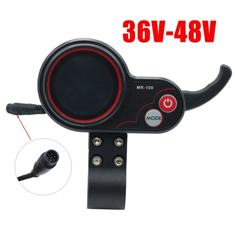 MR-100 LCD Display Meter Dashboard 6Pin For KUGOO M4 Electric Scooter Replacement Accessories 
MR-100 LCD Display Meter Dashboard 6Pin For KUGOO M4 Electric Scooter Replacement Accessories