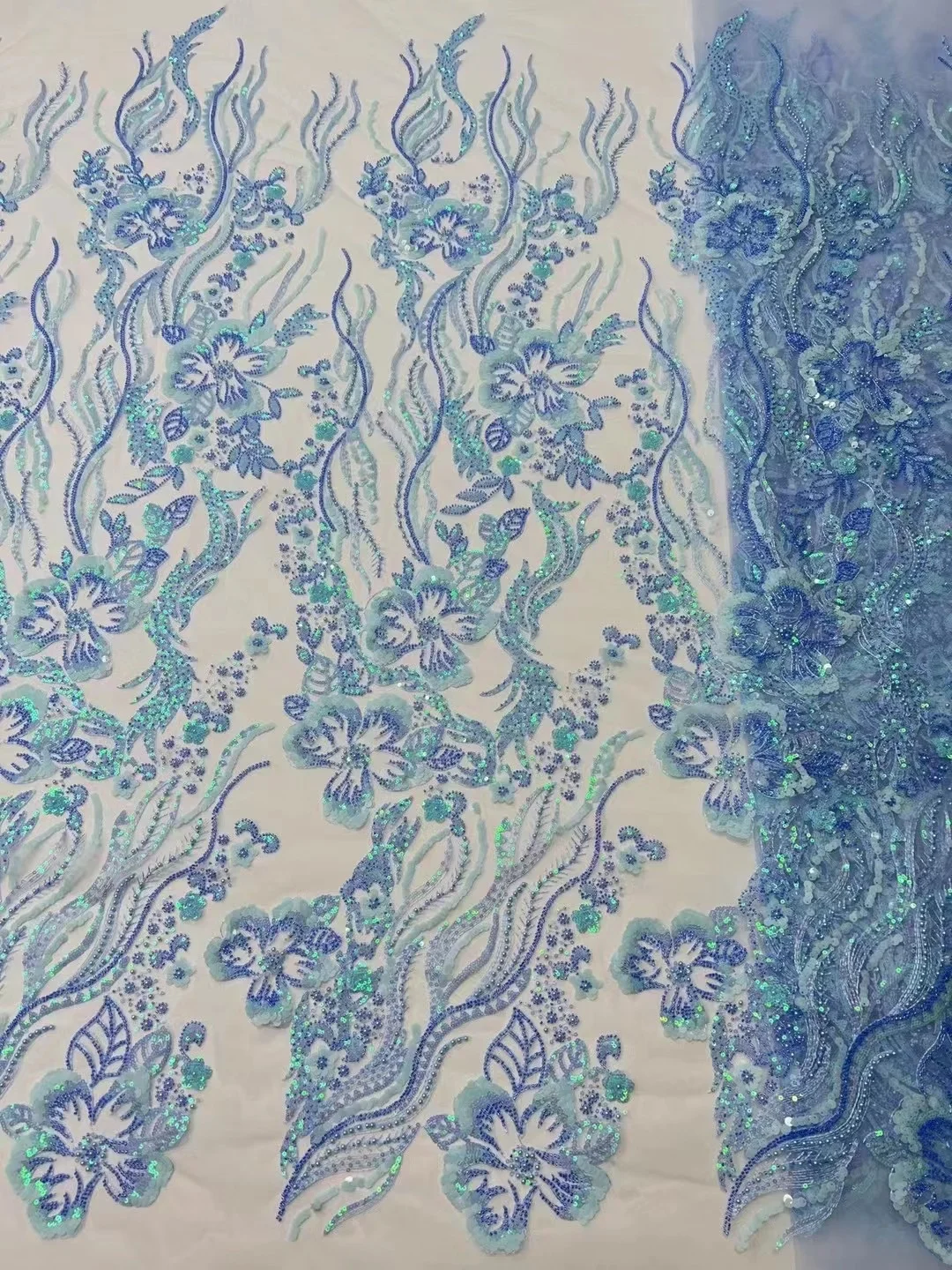 Luxurious Nigerian Handmade Beaded Lace Fabric 2023 High Quality Sequins Beaded Embroidery African French Lace Fabric For Dress
Luxurious Nigerian Handmade Beaded Lace Fabric 2023 High Quality Sequins Beaded Embroidery African French Lace Fabric For Dress