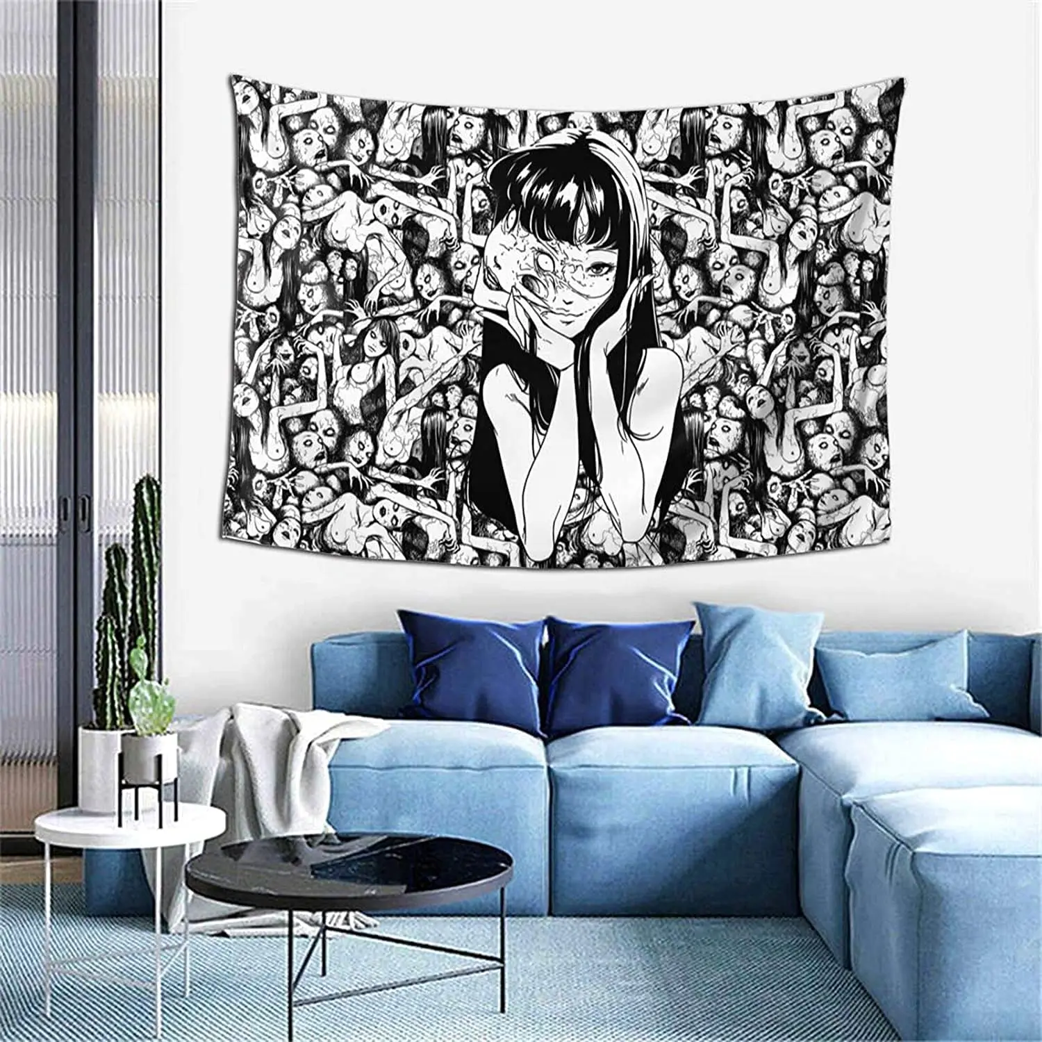 Anime Wall Hanging Tapestry Aesthetic Room Decor Japanese Horror Tapestries Home Decoration Mural Home Decor Wall Hanging Tapiz
Anime Wall Hanging Tapestry Aesthetic Room Decor Japanese Horror Tapestries Home Decoration Mural Home Decor Wall Hanging Tapiz