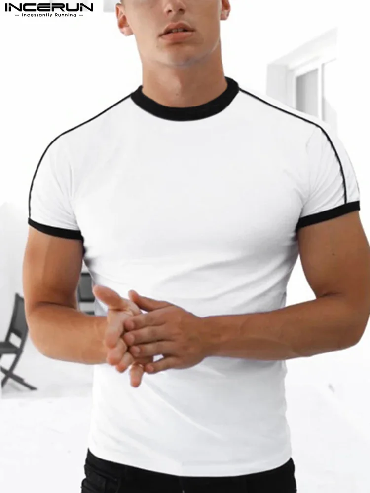 Футболка мужская составного кроя, с круглым вырезом и коротким рукавом
Футболка мужская составного кроя, с круглым вырезом и коротким рукавом