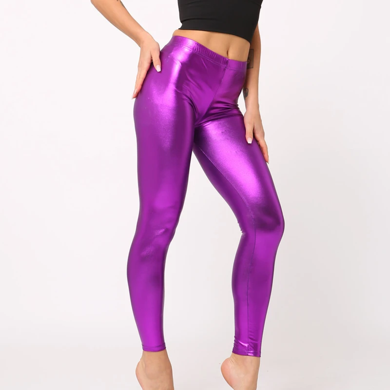 Women Leggings Dancing Party Pants Metallic Color Sexy Club Skinny Costume Pants Tight Trousers 2023 New
Women Leggings Dancing Party Pants Metallic Color Sexy Club Skinny Costume Pants Tight Trousers 2023 New