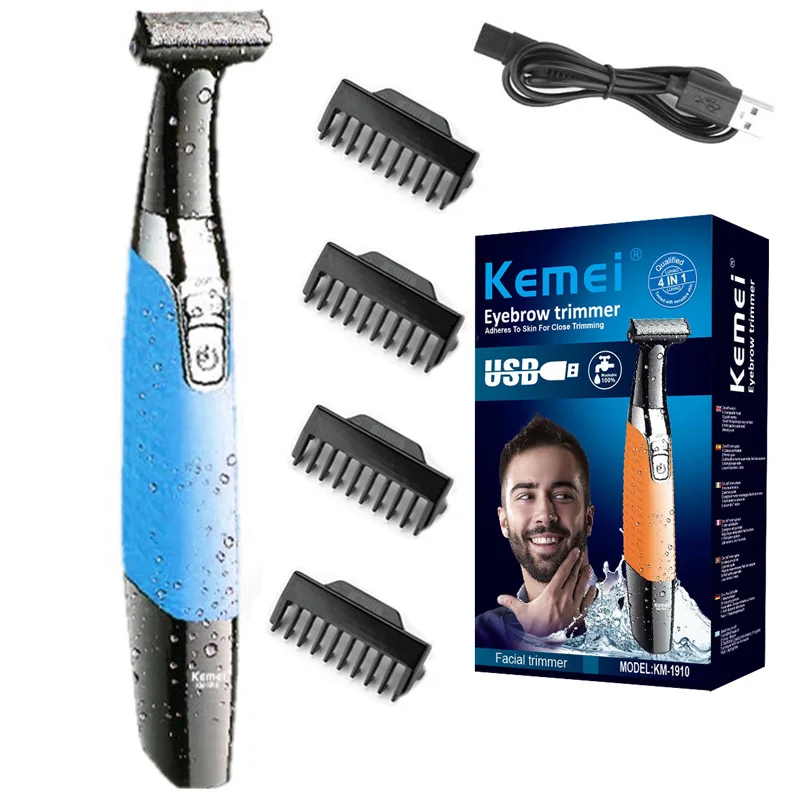 Kemei, инструмент для ухода за лицом, для влажной и сухой бритья, бритвенный станок для мужчин, триммер для бороды, полностью закрывающий тело, ...
Kemei, инструмент для ухода за лицом, для влажной и сухой бритья, бритвенный станок для мужчин, триммер для бороды, полностью закрывающий тело, ...