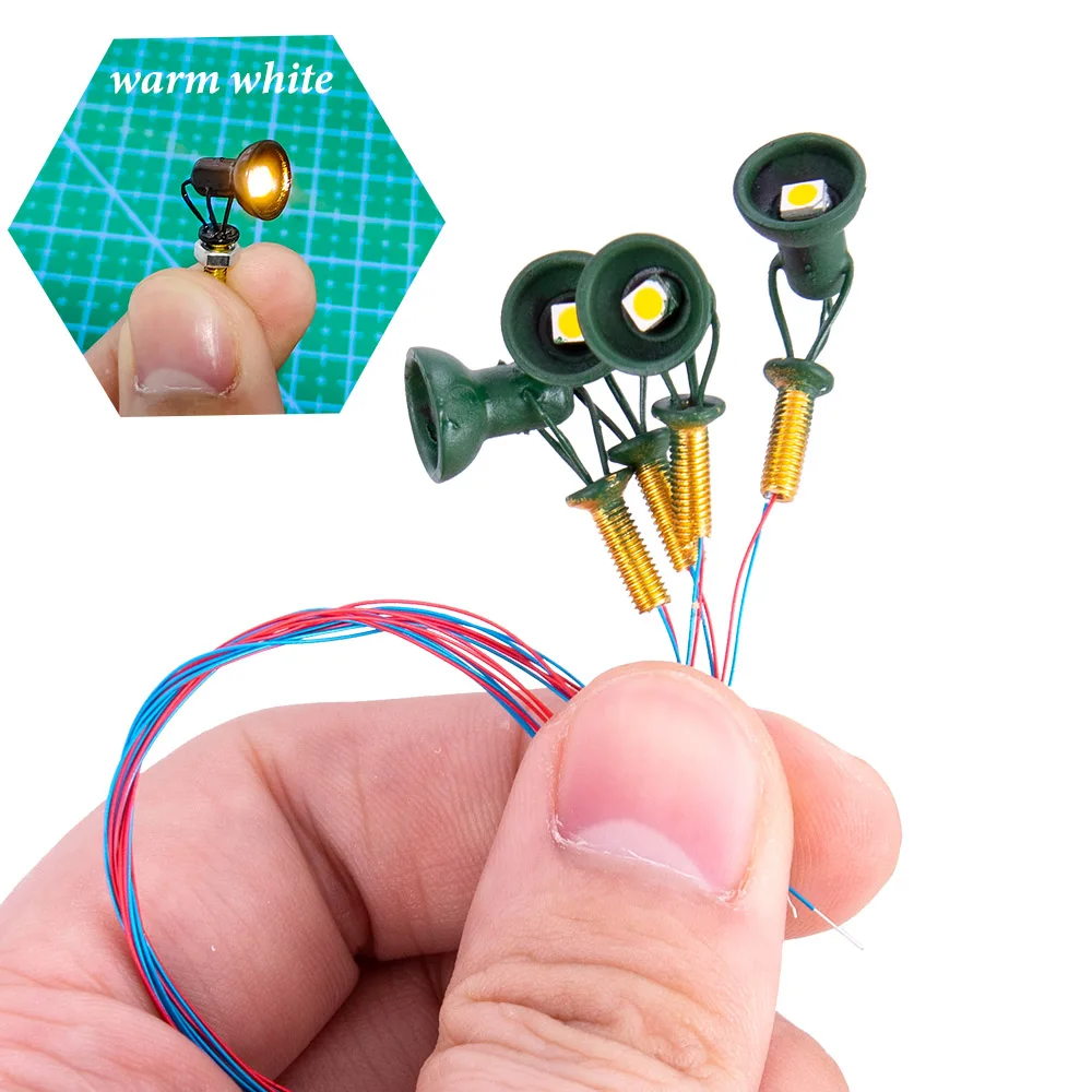 15Pcs/Lot Miniature Wall Lamp Model 12V Warm Lighting For Diy Making Toys HO Scale Sand Table Scene Materials Diorama Kits
15Pcs/Lot Miniature Wall Lamp Model 12V Warm Lighting For Diy Making Toys HO Scale Sand Table Scene Materials Diorama Kits