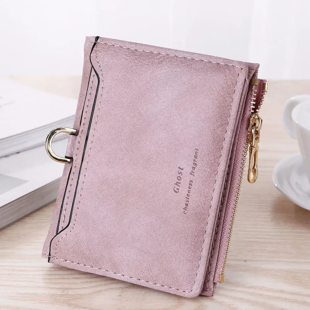 Zipper Closure Multi Slots Women Wallet Faux Leather Frosted Retro Casual Card Holder for Shopping
Zipper Closure Multi Slots Women Wallet Faux Leather Frosted Retro Casual Card Holder for Shopping