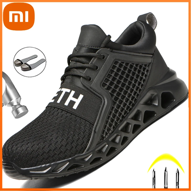 Xiaomi Sneaker Steel Toe Safety Shoes Men Indestructible Work Shoes Puncture-Proof Boots Breathable Safty Shoes Work Boots
Xiaomi Sneaker Steel Toe Safety Shoes Men Indestructible Work Shoes Puncture-Proof Boots Breathable Safty Shoes Work Boots