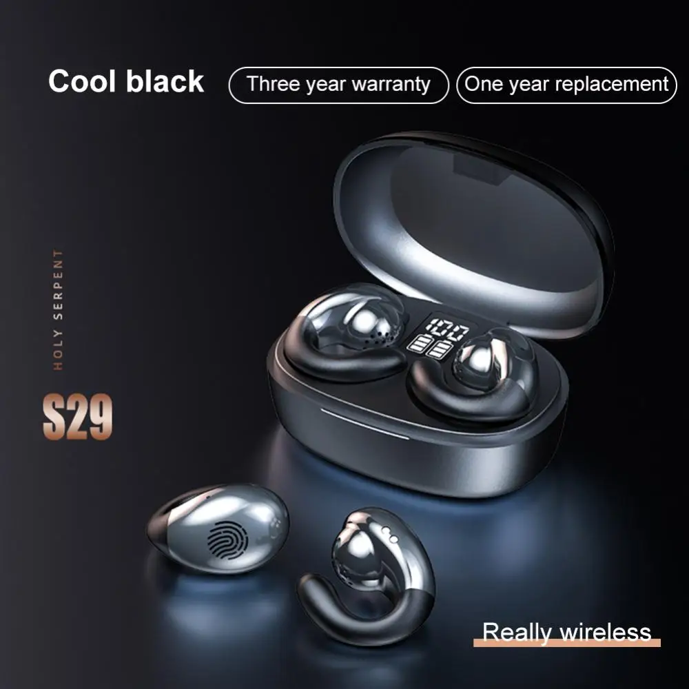 Mini Power Display Bone Conduction Headset Earbuds Long Battery Life Stereo Tws Earphones For Ios Android Portable Touch Control
Mini Power Display Bone Conduction Headset Earbuds Long Battery Life Stereo Tws Earphones For Ios Android Portable Touch Control