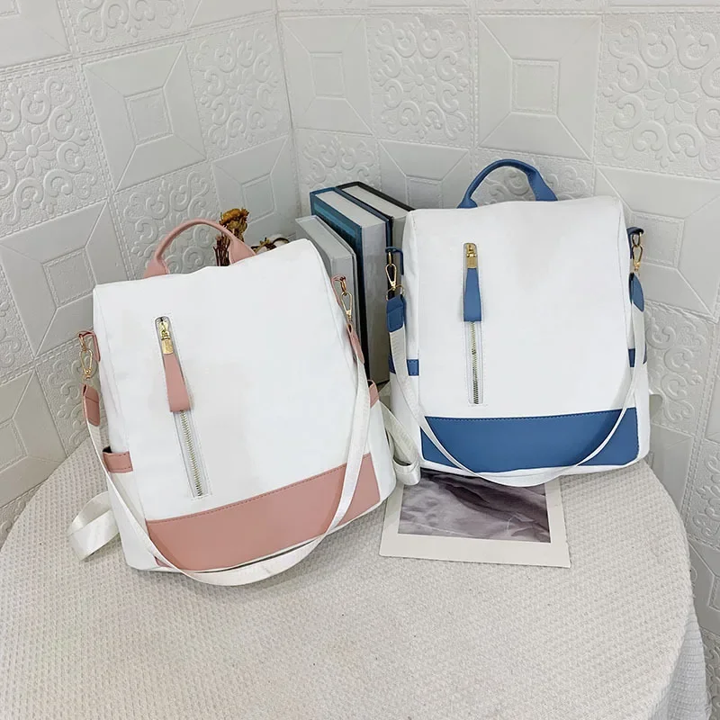 Women's Backpack, Fashionable and Beautiful Nylon Fabric, Wear-resistant, Waterproof and Anti-theft Travel Shoulder Bag
Women's Backpack, Fashionable and Beautiful Nylon Fabric, Wear-resistant, Waterproof and Anti-theft Travel Shoulder Bag