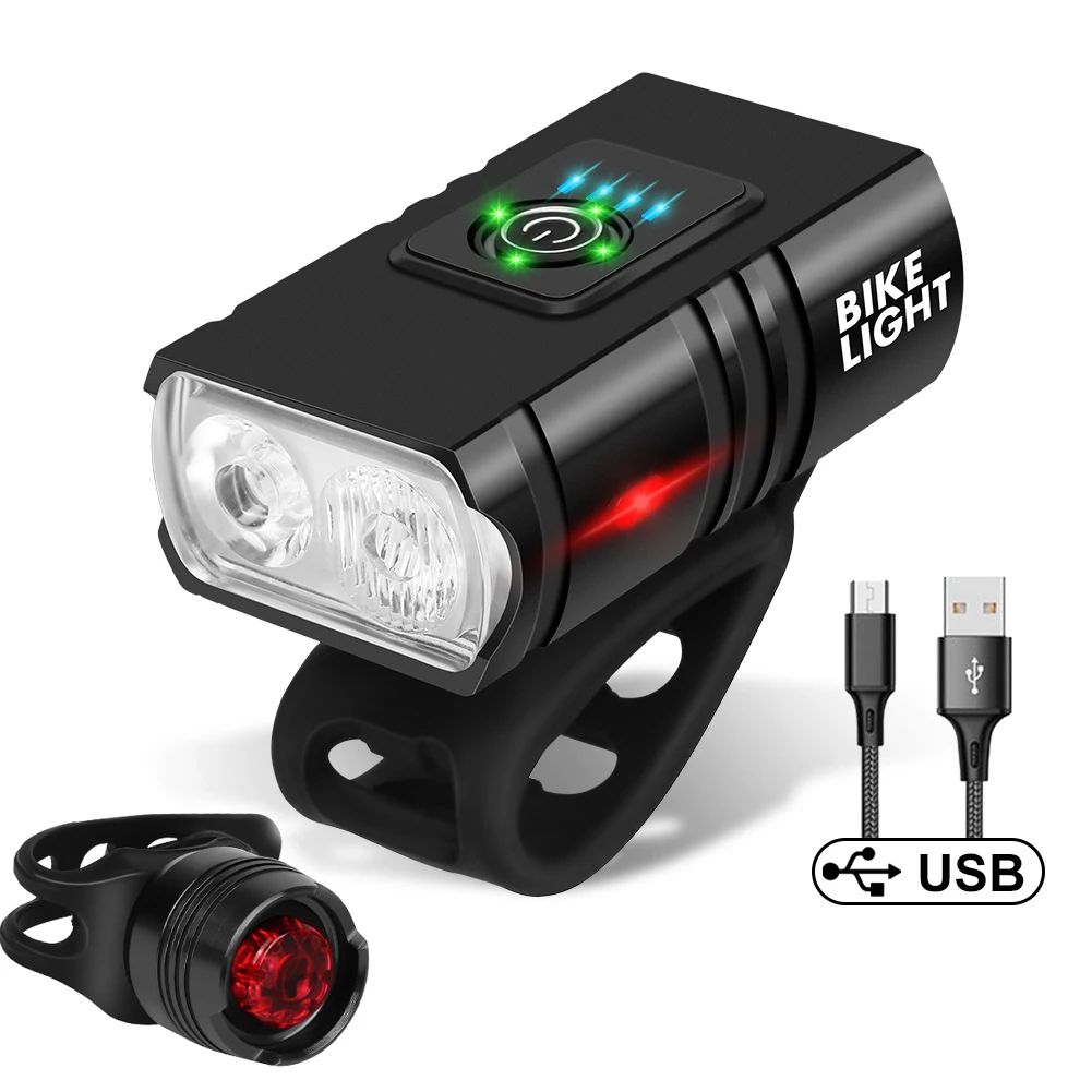 Bicycle Light Rainproof USB Charging LED Cycling Lights Front Lamp Headlight Aluminum Ultralight Flashlight Bike Light
Bicycle Light Rainproof USB Charging LED Cycling Lights Front Lamp Headlight Aluminum Ultralight Flashlight Bike Light