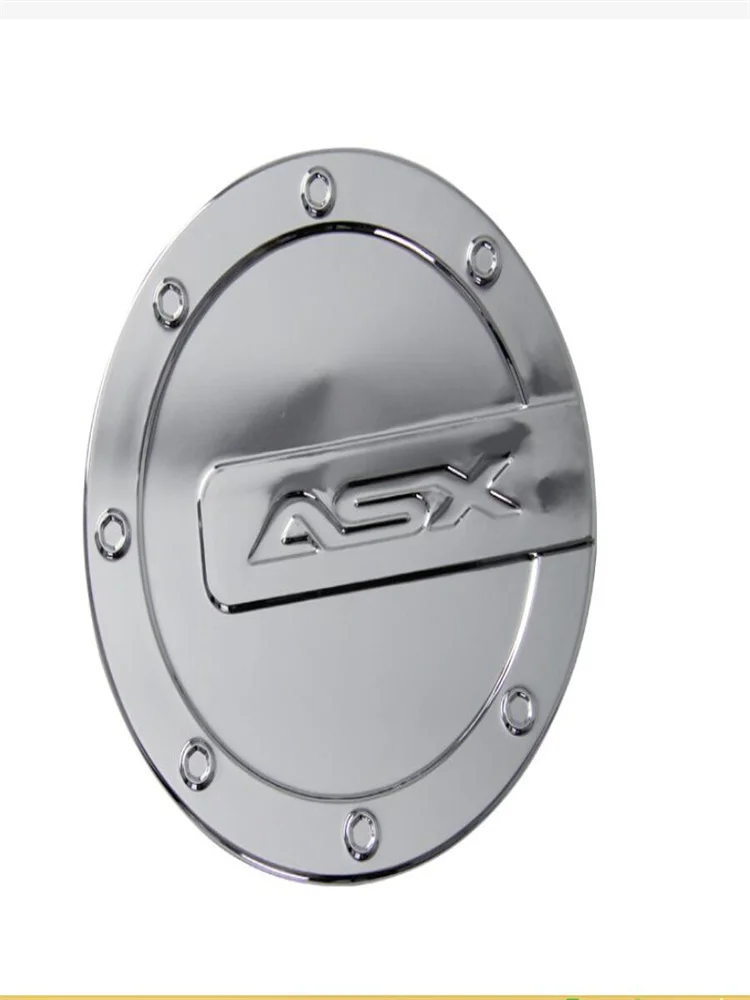

For Mitsubishi ASX 2013 Car External Fuel tank cap ABS Electroplating with label Exterior decoration modification