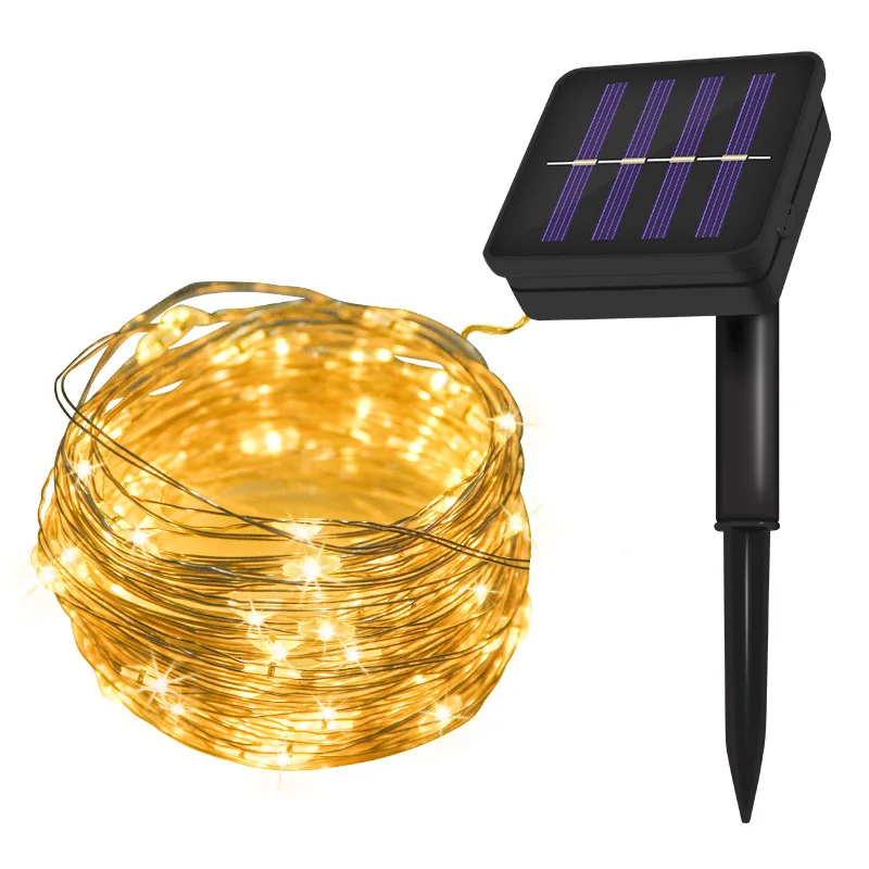 LED Solar Remote Control Christmas Outdoor Balcony Garden Courtyard Decoration Copper Wire String Lights
LED Solar Remote Control Christmas Outdoor Balcony Garden Courtyard Decoration Copper Wire String Lights