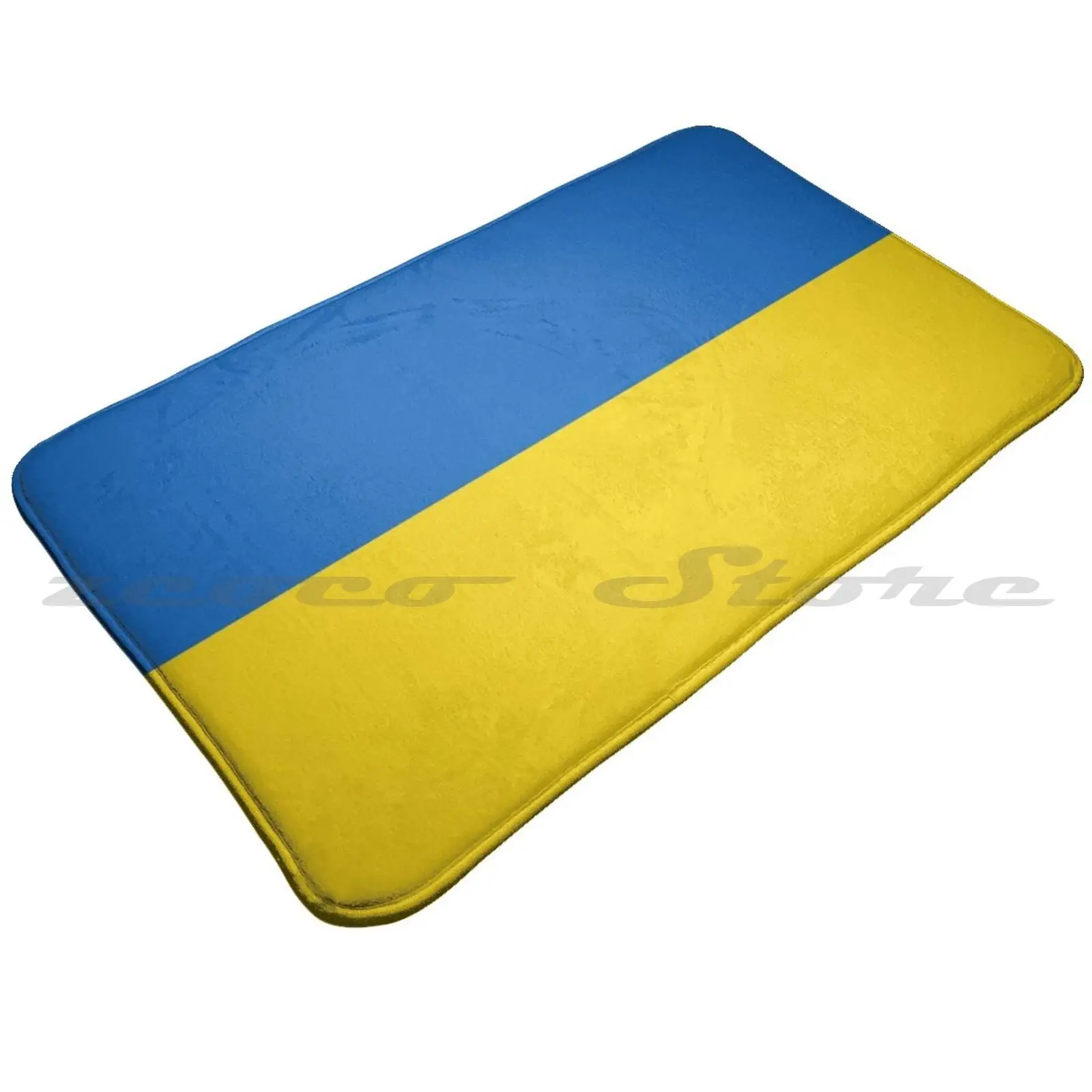 Украинский флаг. Коврик с флагом Украины нескользящий дверной коврик