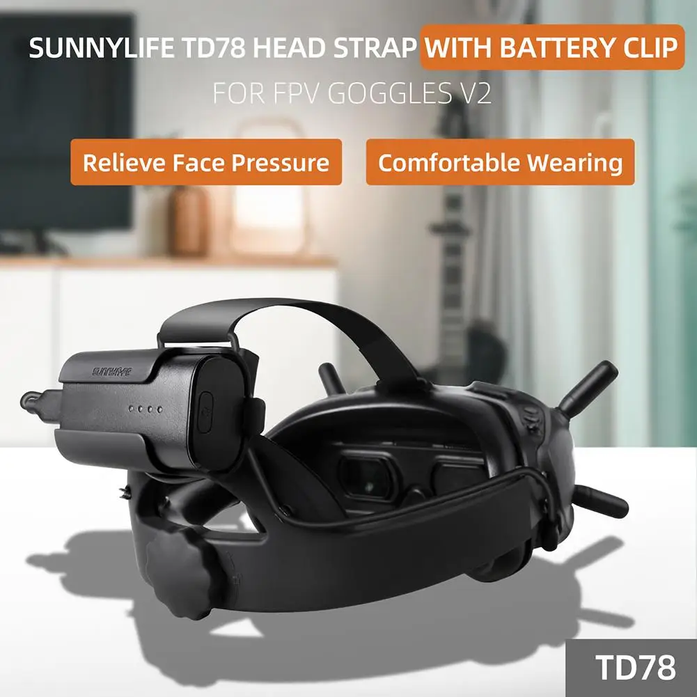 Comfort Decompression Headband With Battery Buckle Fv-td78 Adjustable Replacement Head Strap Compatible For Dji Fpv Goggles V2
Comfort Decompression Headband With Battery Buckle Fv-td78 Adjustable Replacement Head Strap Compatible For Dji Fpv Goggles V2